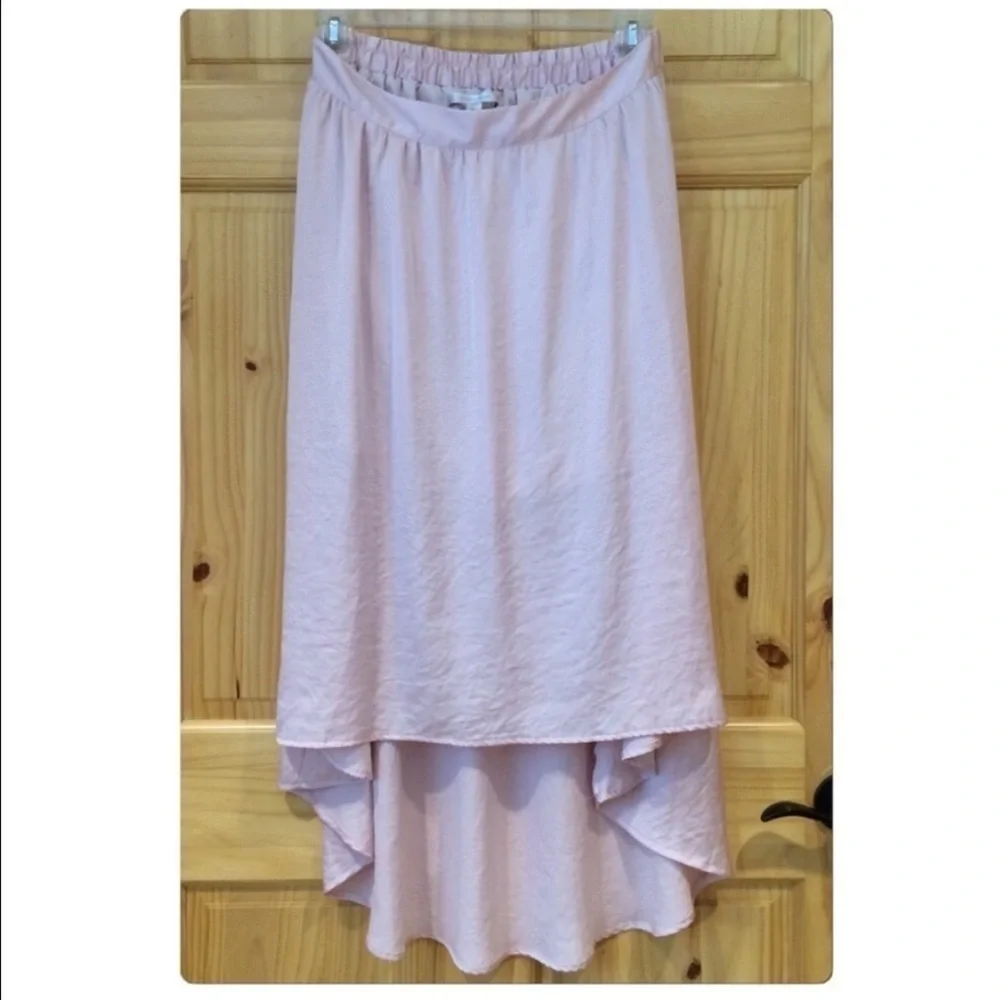 LC Lauren Conrad lined high low maxi skirt size XL - Picture 7 of 7